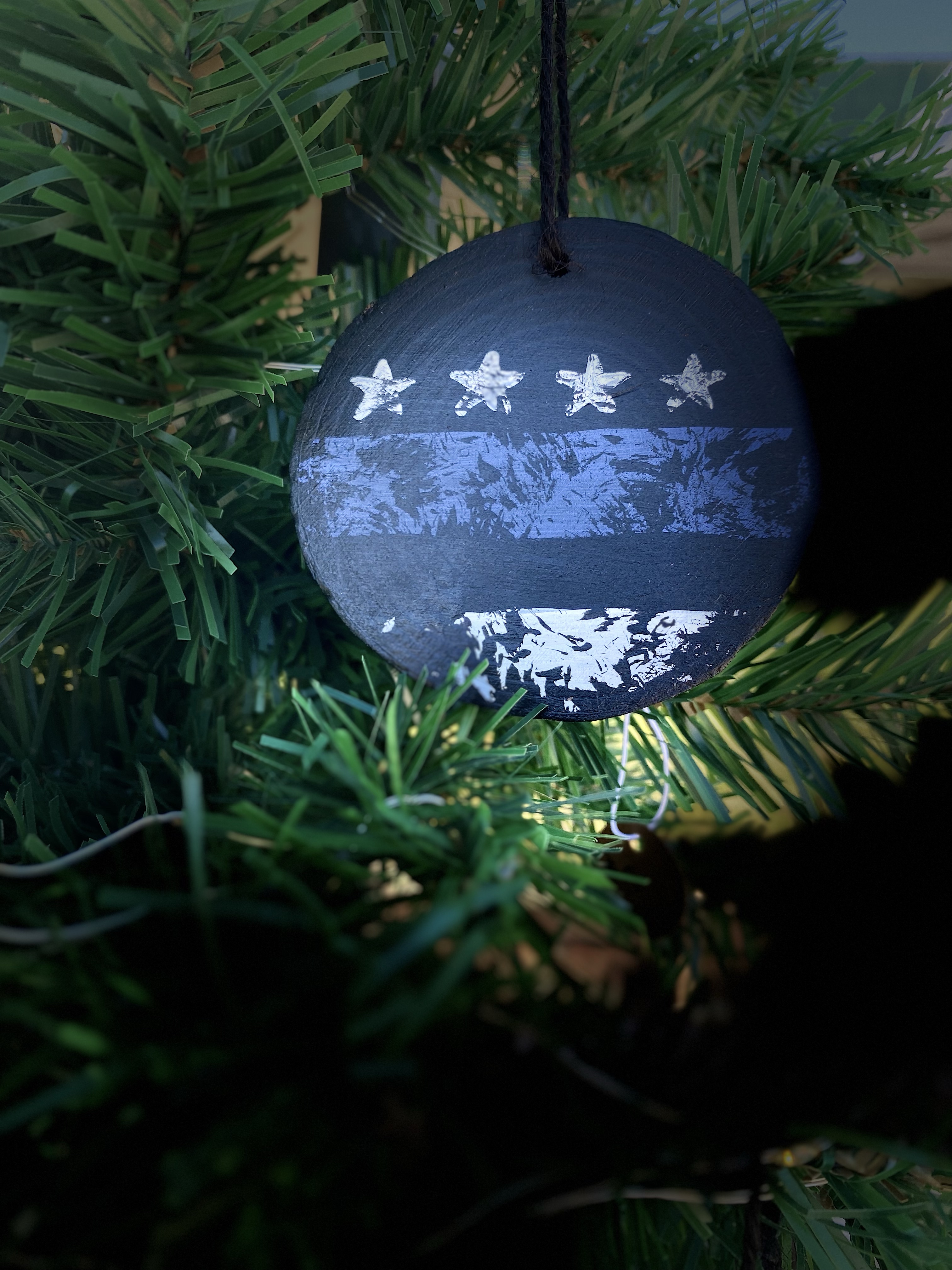 Ornament - Blue Honor