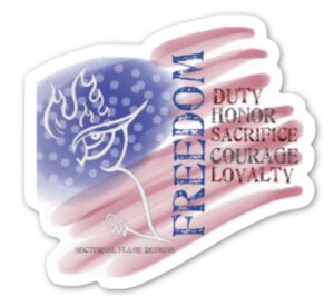 Freedom - sticker
