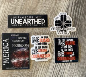 Courageous StickerPak